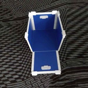 Reusable Plastic Shipping Box Customized Plastic Moving Totes UV Resistant