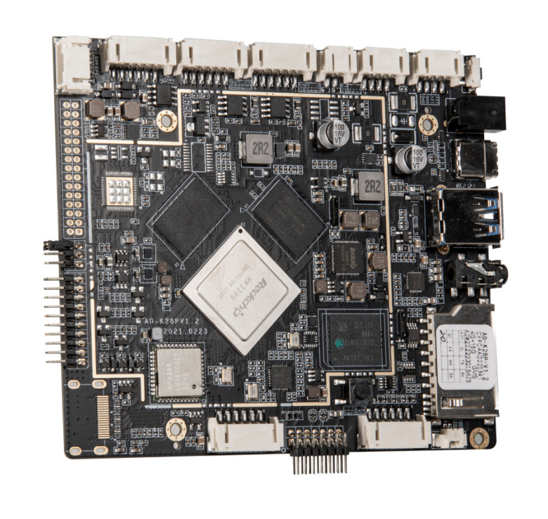 RK3399 Android 7 9 10 Embedded PCBA Board For Digital Signage Player / Digital Menu