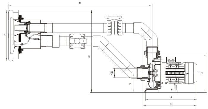 IP55 High Efficiency Pool Pump , Variable Speed Pool Pump With Control Switch