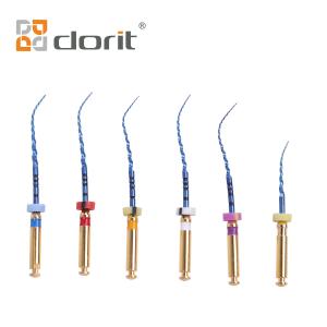China 19mm 21mm 25mm 31mm Pro Taper Endo Files Niti Probe Shapping Opening Finishing Files wholesale