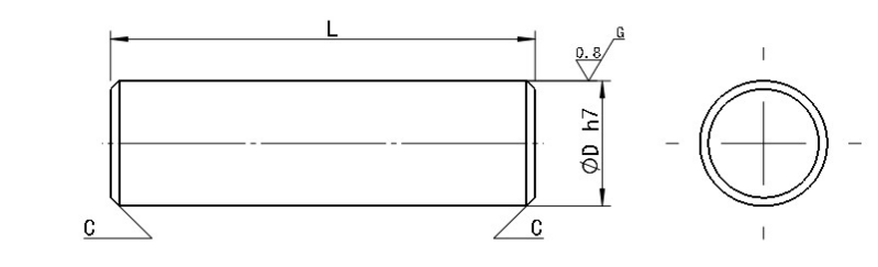 Cylindrical Dowel Locator Pins Custom Made For Automatic Screw Locking Machine