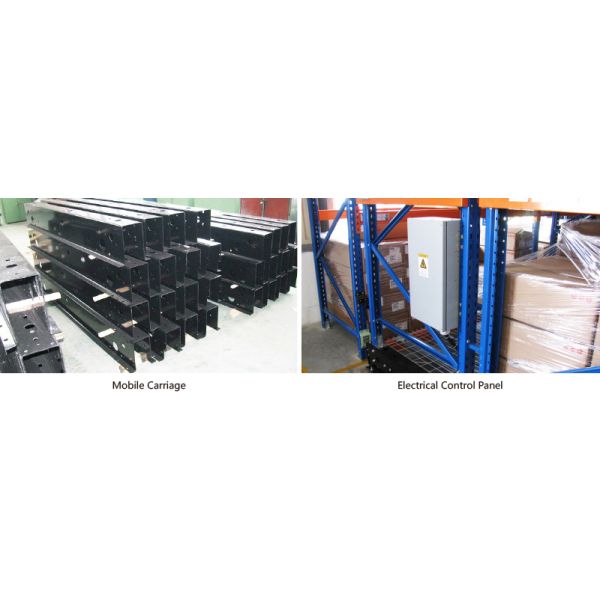 Single Deep Heavy Duty Pallet Rack