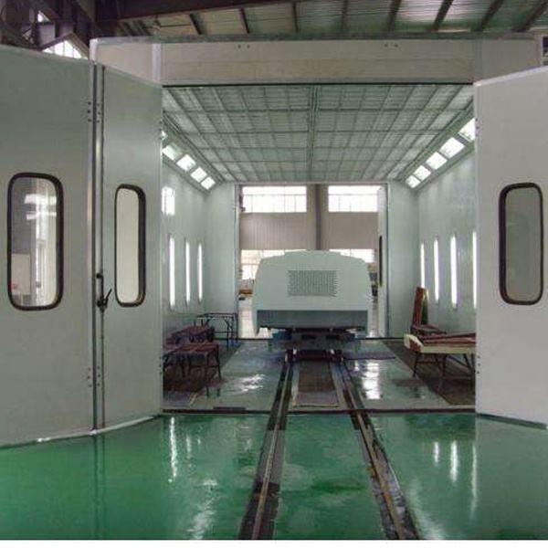 Quality Spray Booth with Controlled Air Distribution and Aluminum Frame for Paint Application for sale