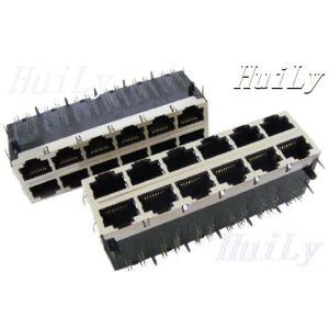 China RJ45 Transformer 2X6+LED EMI 100BASE wholesale