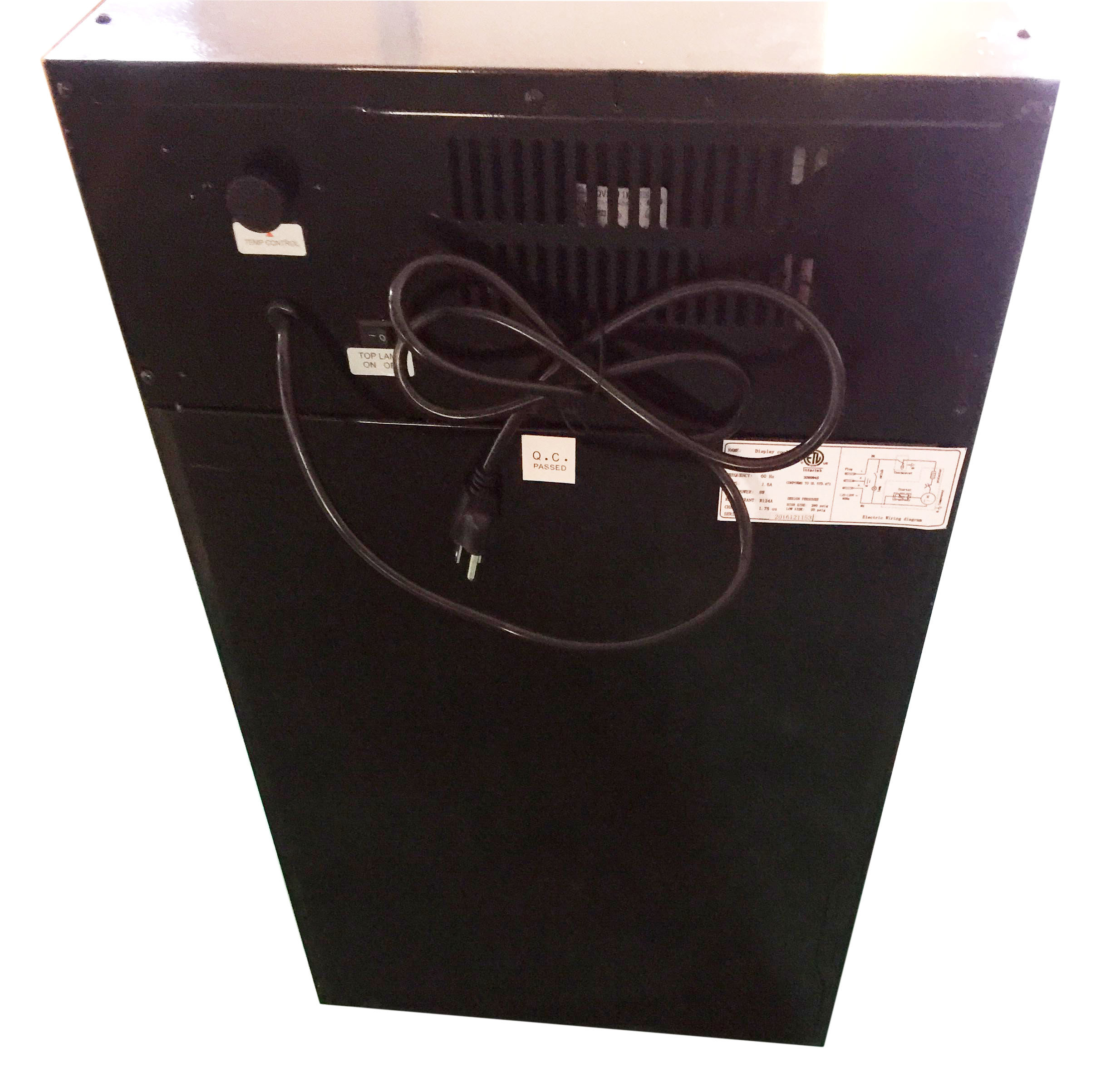 Mini 80L Glass Door Cold Drink red bull Display Fridge With ETL SC80B