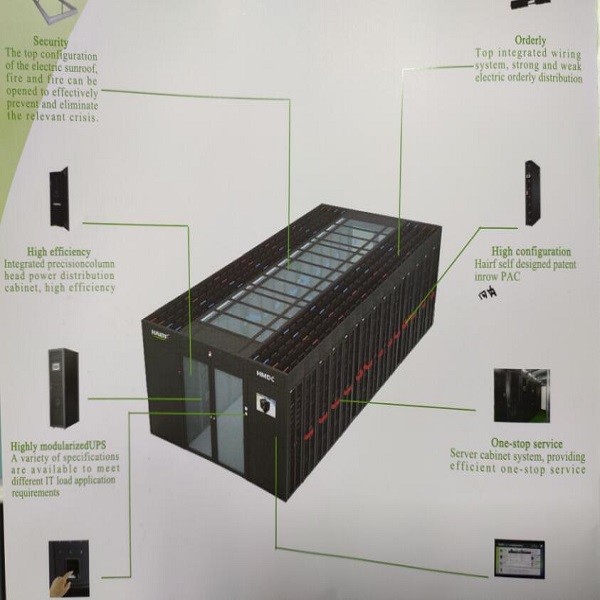 All In One 8units 64kw Prefab Data Center Modularization Cooling System