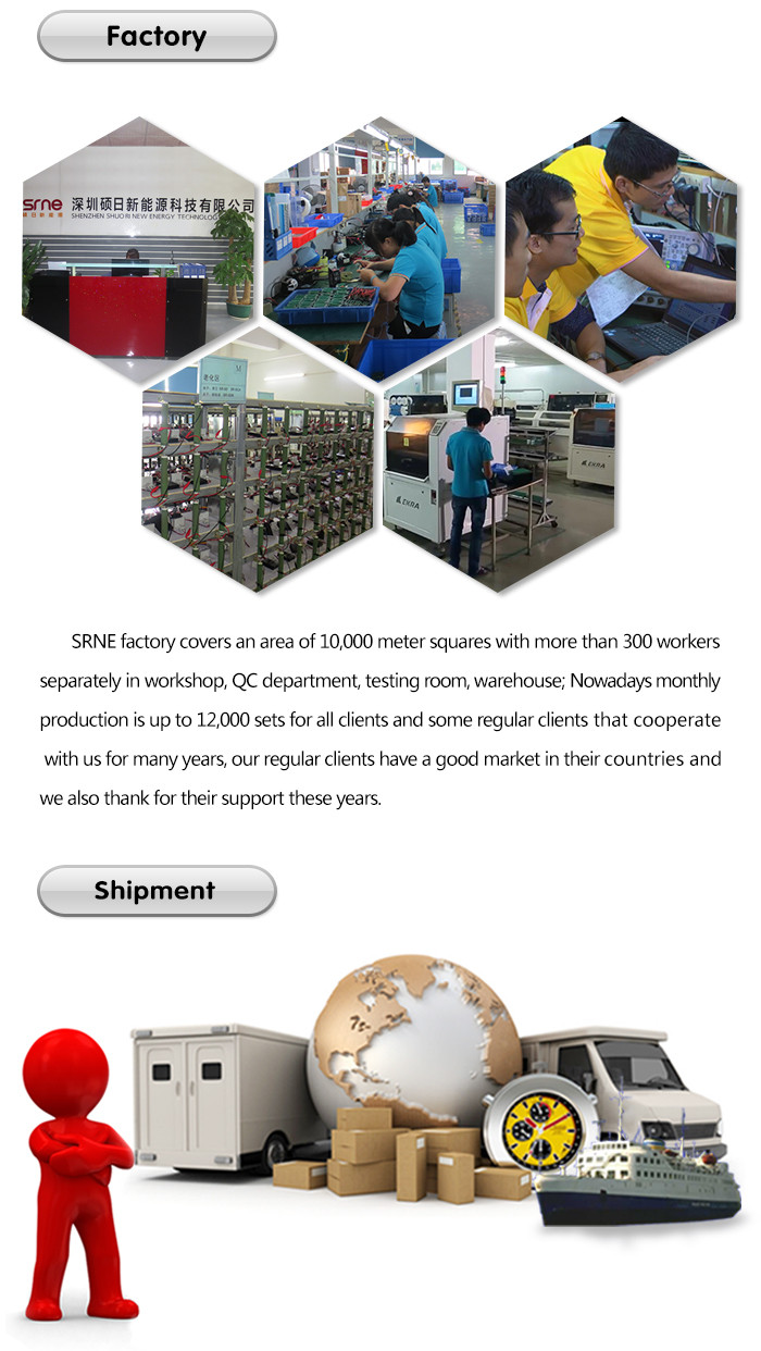 Remote Control Solar Power Accessories Solar Charge Controller With Mppt Function