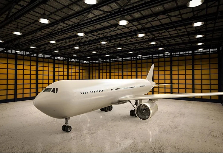 Modern Design Reinforced Steel Structure Building for Quick Build Aircraft Hangar