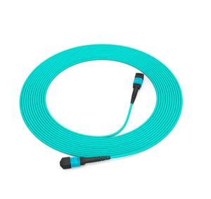 High Density MTP MPO Fiber Cable For Gigabit Ethernet Good Exchangeability