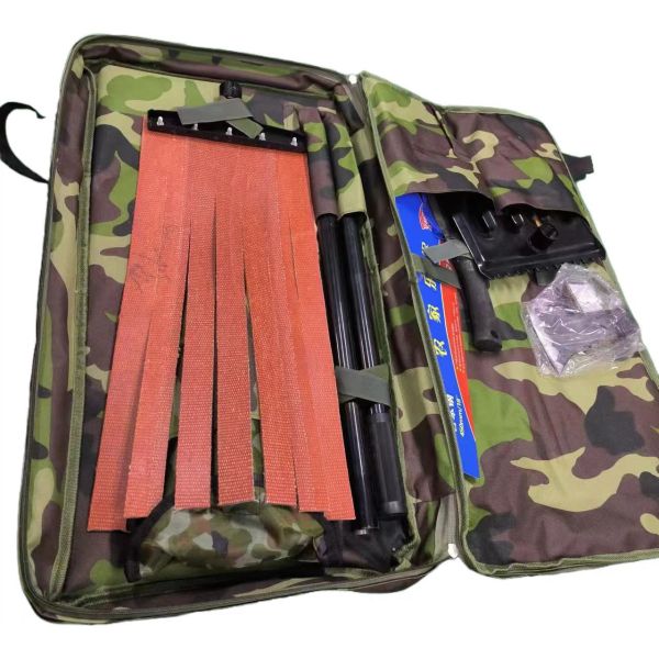 Forest fire extinguishing combination tool set, 8-piece individual rescue kit, portable forest tool set