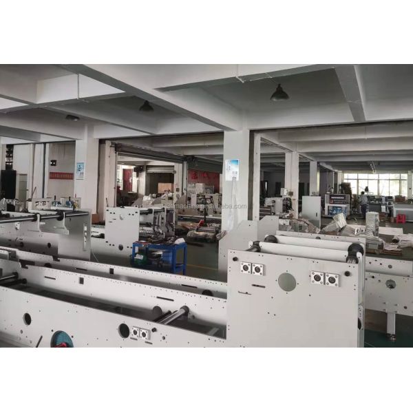 Box Folding and Gluing Machine with 380V Voltage Box Unfolded Size width 120mm-500mm
