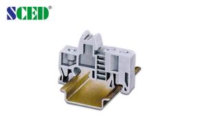 China Right Angle Wiring Terminal Blocks Din Rail / High Temperature Terminal Blocks wholesale
