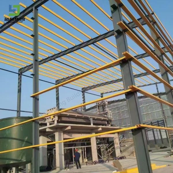 Quality Prefab Warehouse Workshop Customized Green Light Steel Structure Building Warehosue Workshop Metal Workshop Industrial Building for sale
