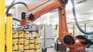 China Solution Provider Industrial Robots Palletizing Work Station KRC4 KUKA wholesale
