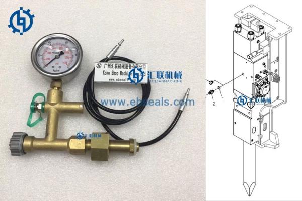 Quality Wear Resistant Atlas Copco Nitrogen Charge Kit , Hydraulic Breaker Accessories for sale