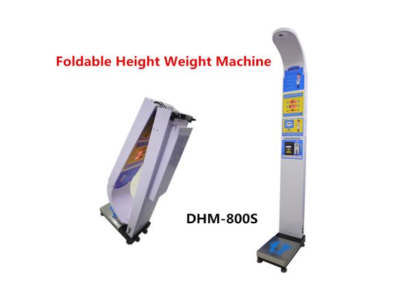 Quality Adult Height And Weight Measuring Scale Coin Operated RS - 232 / Bluetooth Output for sale
