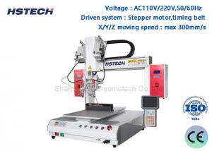 China Dual Head Automated Soldering Equipment 400mm Moving Range Timing Belt Single Platform HS-S441S wholesale