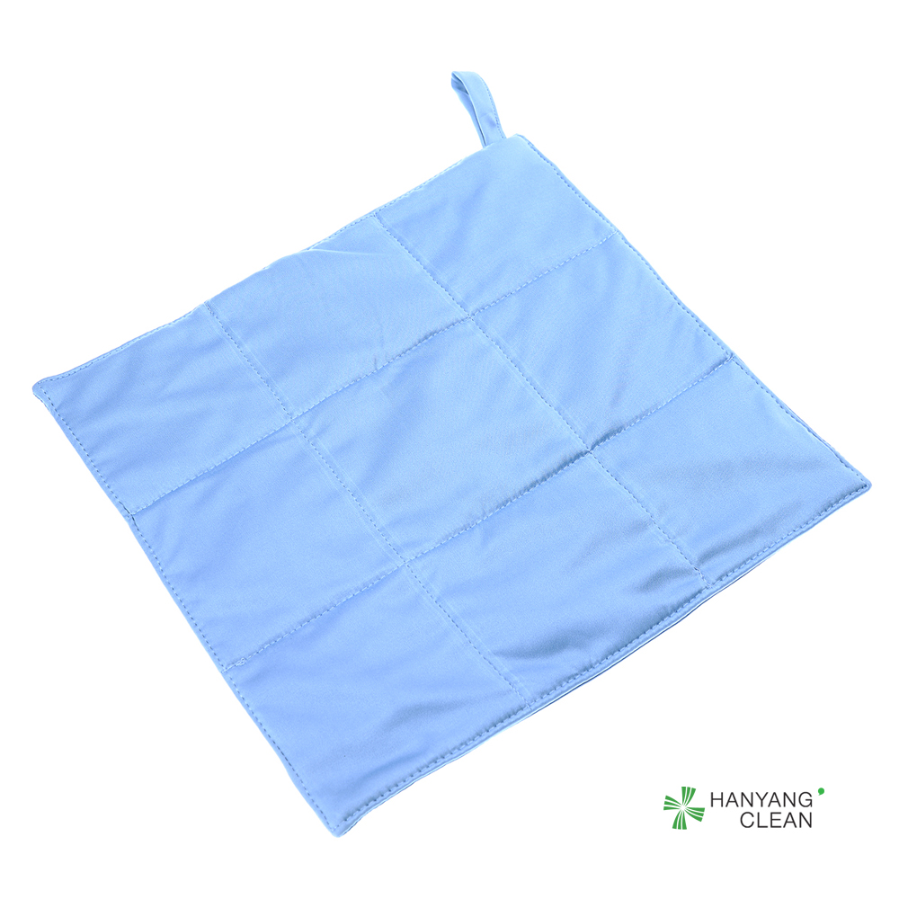 ESD Anti Static Microfiber Cleaning Cloth Blue Green Yellow Color Available