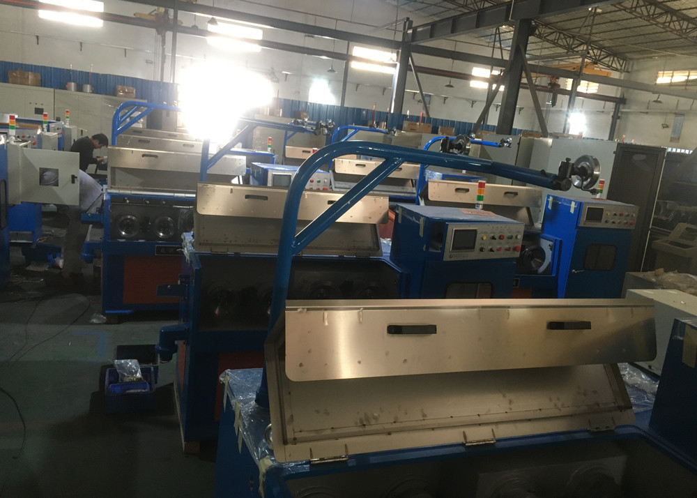 24dw High Speed Copper Wire Drawing Machine Horizontal Type