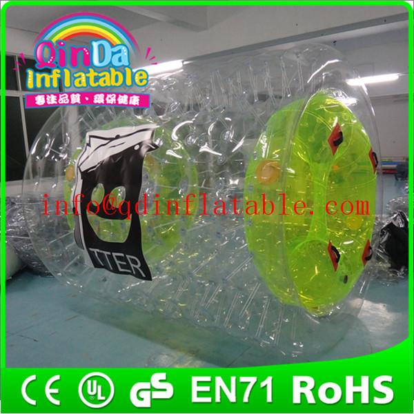 Quality QinDa Inflatable Water Rolling Ball inflatables roller roller coaster for sale