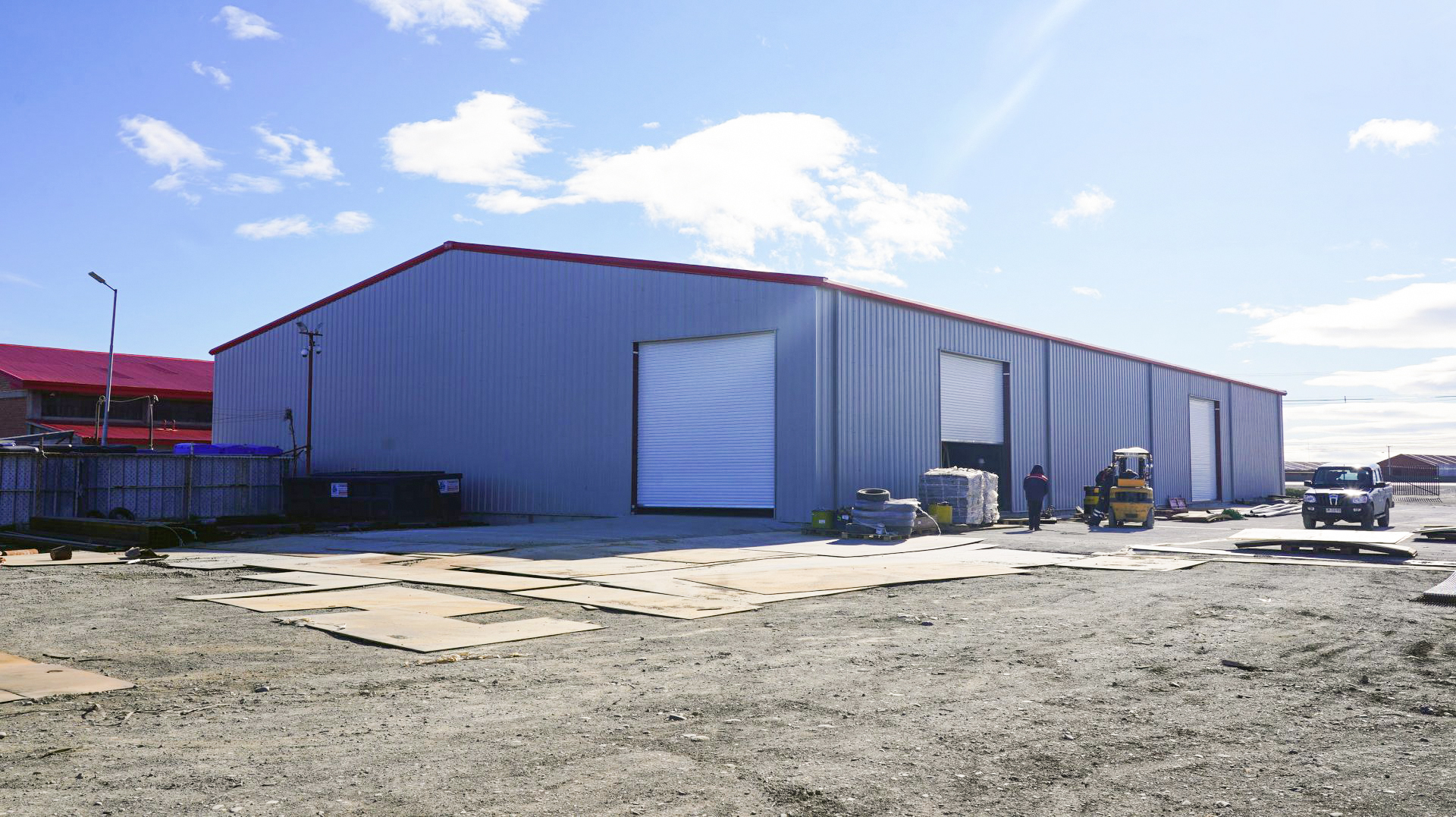 Steel Structure Warehouse for CE/ISO9001 Certified Stable Parts Light Frame Design