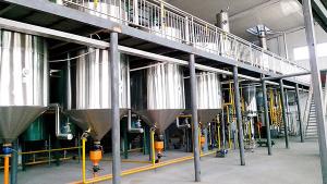 China First-level Refining Carbon steel 2TPD palm oil machine refinery plant on sale