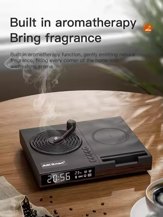 Smart Wireless Charging Bluetooth Speaker 3 In 1 Fragrance Machine 9V