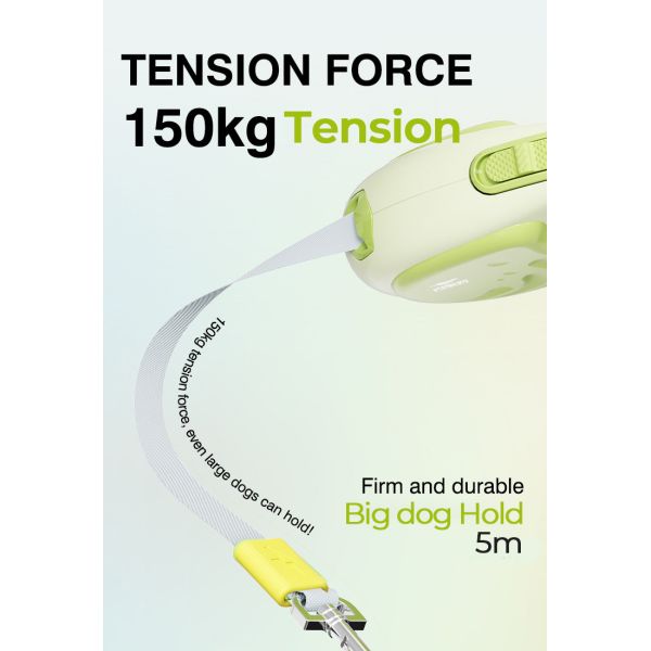 Automatic Led Pet Leashes Retractable Suitable For Walking Dogs Puppy Lead