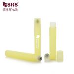 RPP 8ml Empty Injection Custom Yellow Color Matte Finished Eye Serum Roll On