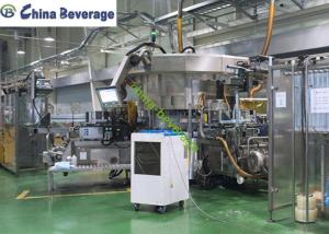 CSD Carbonated Water Bottle Filling Machine , Beverage Bottling Equipment