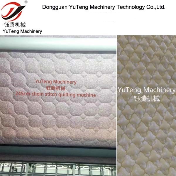 Computerized Chain Stitch Multi Needle Quilting Machine 245cm Automatic For Mattress Foam