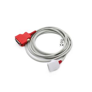 China Gray 20 Pin 2.2m SpO2 Extension Cable adaptor Sensors For wholesale