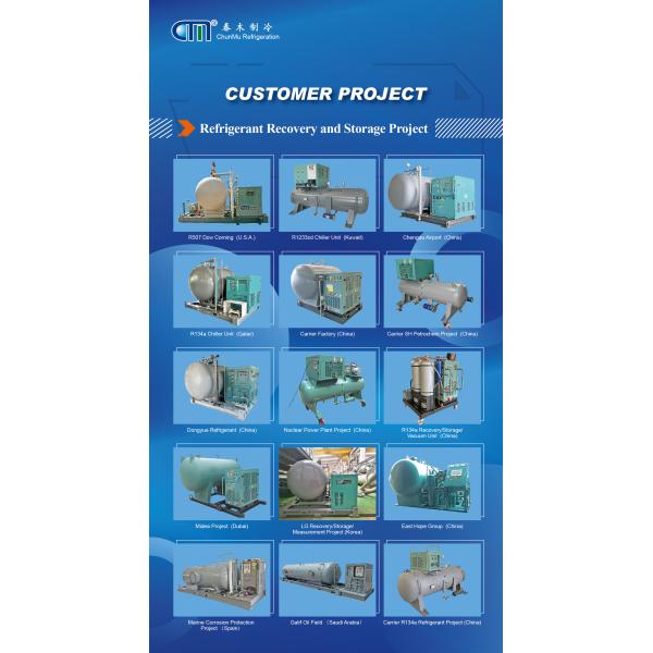 Industrial Refrigerant Recovery Station for Split Air Conditioner / Fridge