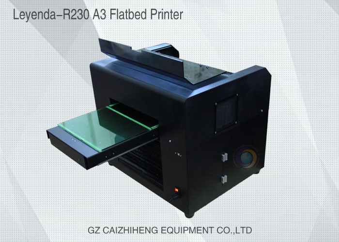 Multi Functional Mini Flatbed UV Printing Machine Small Format For Metal Printing