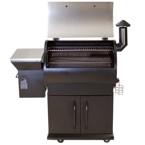 China BBQ Smoker Barrel Fuel Wood Chip Burning Grills Stainless Steel Charcoal Grill wholesale
