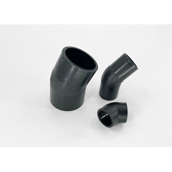 Corrugated Double Wall HDPE Pipe Fittings Wellbore DN200 - DN2600