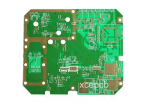 China High Frequency Impedance Rogers PCB Circuit Boards 6 Layer PCB Manufacturing Process wholesale