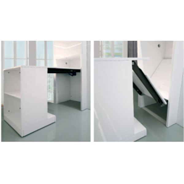 Invisible Flat Push Dining Table Rail Folding Support Ball Bearing Concealed Slide
