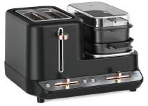 Quality Plastic SS Multifunctional Breakfast Machine 4 In 1 Egg Boiler for sale