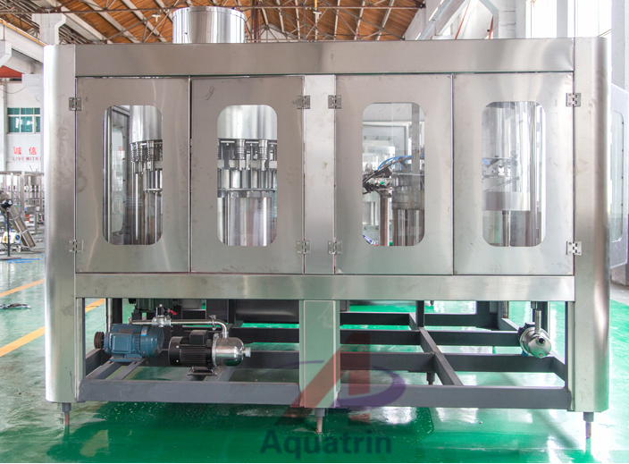BV 220V Bottle Filling Line Equipment With Washing Filling Capping Processing