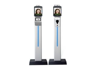 China AI Thermal Face Recognition Device Android 7.1 RFID Card Time Attendance System wholesale