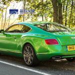 Heatproof Practical Glossy Car Wrap , Self Adhesive Car Protection Film