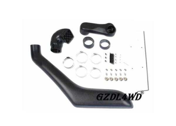 Quality Matte Black 4x4 Snorkel Kit Textured For Toyota Prado 120 Series 4L V6 Patrol for sale