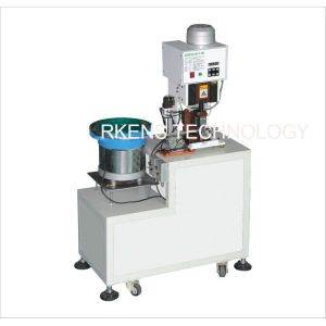 China Loose - Piece Wire Terminal Crimping Machine With Automatic Feeder Bowl wholesale