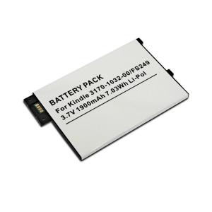 Custom Lithium Battery Pack 3.7 V 1900mAh LITHIUM ION BATTERY REPLACEMENT for ebook reader