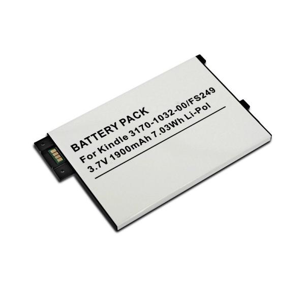 Quality Custom Lithium Battery Pack 3.7 V 1900mAh LITHIUM ION BATTERY REPLACEMENT for ebook reader for sale