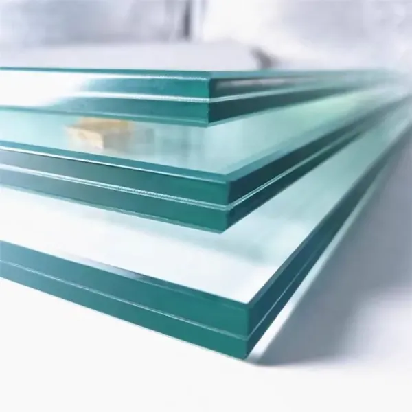 Custom Decorative Laminated Glass Sheet With Fabric Wire Mesh