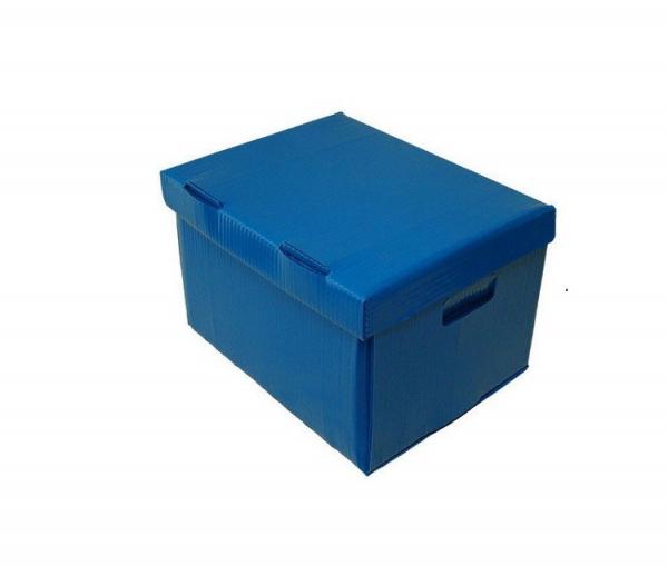 Quality Waterproof PP Corrugated Plastic Trays Coroplast Box Corrugated Plastic Box / Twinwall PP Box / Corflute for sale