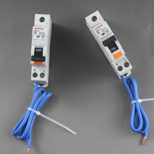 Quality VRL11 Residual Current Operated Circuit Breaker With Over-Current Protection With 3-5In B Type Tripping Curve for sale