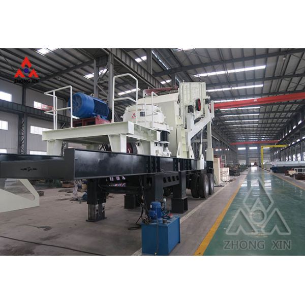 100 T/H Granite Stone Crushing Plant, Mobile Stone Crushing Machine